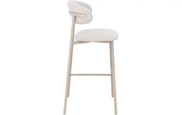 Goossens basic barkruk siem beige stof - 8260004-goossens-basic-siem-barstoel-stof-05