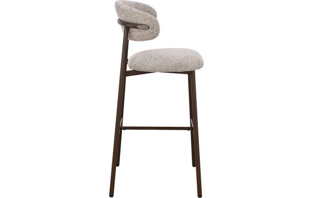Goossens basic barkruk siem beige stof - 8260005-goossens-basic-siem-barstoel-stof-05