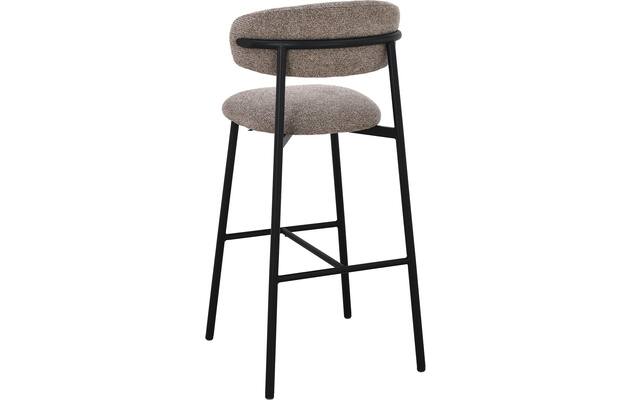 Goossens basic barkruk siem bruin stof - 8260006-goossens-basic-siem-barstoel-stof-02