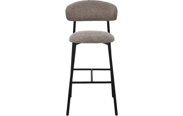 Goossens basic barkruk siem bruin stof - 8260006-goossens-basic-siem-barstoel-stof-03