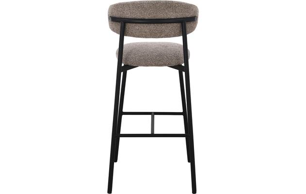 Goossens basic barkruk siem bruin stof - 8260006-goossens-basic-siem-barstoel-stof-04