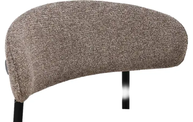 Goossens basic barkruk siem bruin stof - 8260006-goossens-basic-siem-barstoel-stof-06