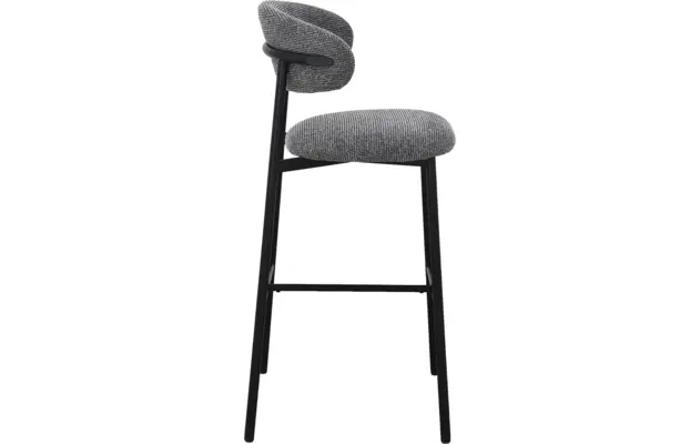 Goossens basic barkruk siem grijs stof - 8260007-goossens-basic-siem-barstoel-stof-05