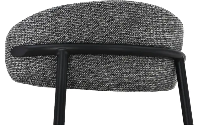 Goossens basic barkruk siem grijs stof - 8260007-goossens-basic-siem-barstoel-stof-06