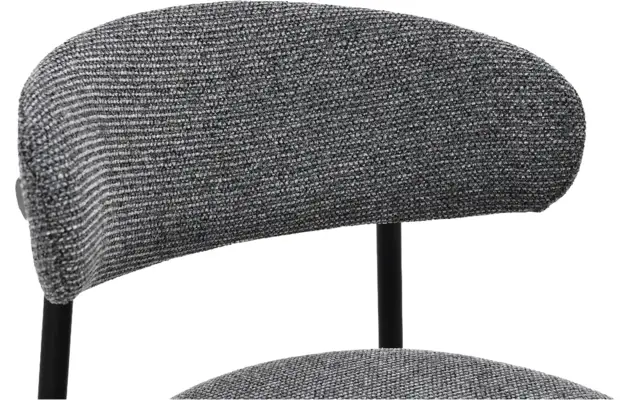 Goossens basic barkruk siem grijs stof - 8260007-goossens-basic-siem-barstoel-stof-07