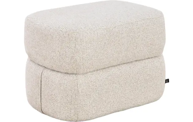 Goossens poef double beige stof - 8260072-goossens-double-kleinmeubel-stof-02