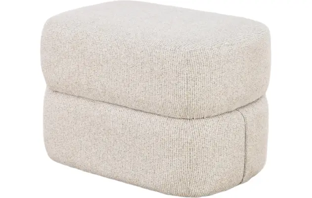 Goossens poef double beige stof - 8260072-goossens-double-kleinmeubel-stof-06