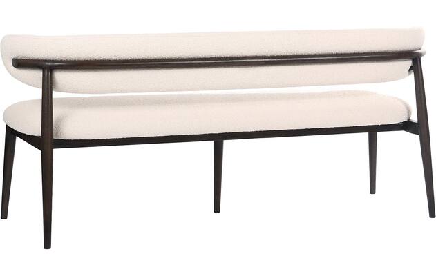 Goossens eetbank diede beige stof - 8260076-goossens-diede-eetkamerstoel-stof-beige-16