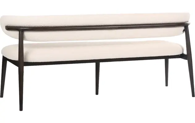 Goossens eetbank diede beige stof - 8260076-goossens-diede-eetkamerstoel-stof-beige-16