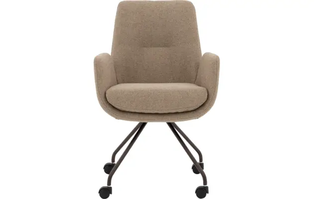 Goossens excellent eetkamerstoel mabach bruin stof - 8260113-goossens-excellent-mabach-eetkamerstoel-stof-beige-04