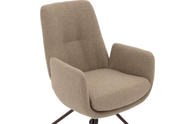 Goossens excellent eetkamerstoel mabach beige stof - 8260113-goossens-excellent-mabach-eetkamerstoel-stof-beige-06