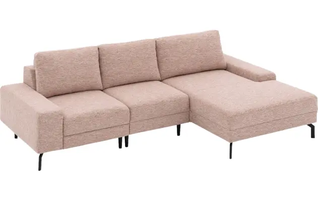 Goossens loungebank valdena roze stof - 8260117-gespiegeld-08