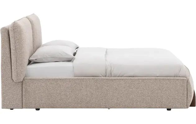 Goossens bedframe luxy bruin stof - 8260148-goossens-luxy-storage-bedframe-stof-04