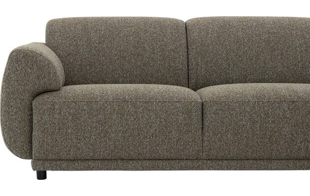 Goossens hoeksalon benk groen stof - 8260155-goossens-benk-bank-stof-groen-05