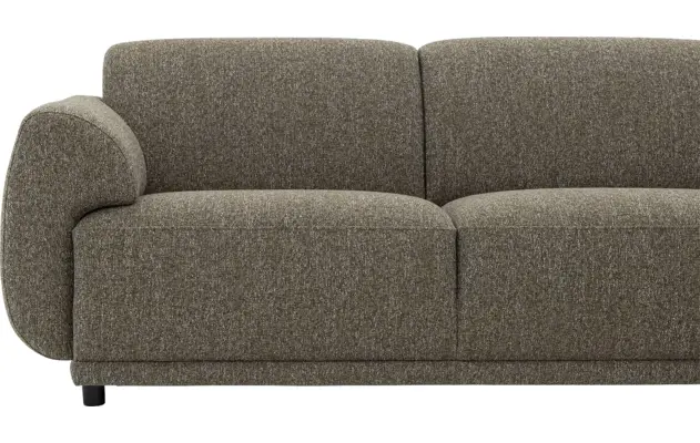 Goossens hoeksalon benk groen stof - 8260155-goossens-benk-bank-stof-groen-05