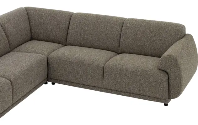 Goossens hoeksalon benk groen stof - 8260157-goossens-benk-bank-stof-groen-06