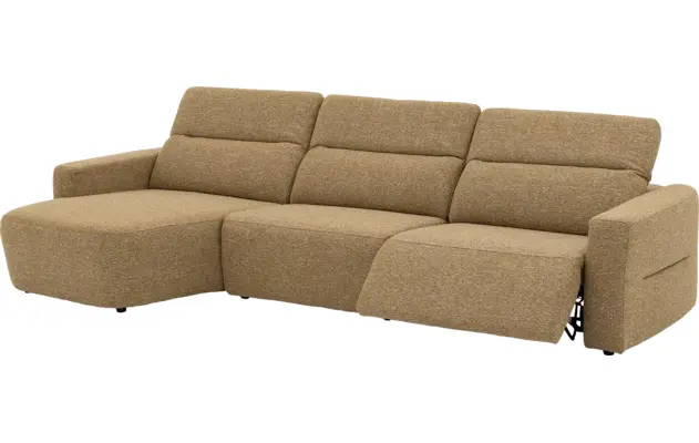 Goossens loungebank comoda geel stof - 8260250-gespiegeld-04