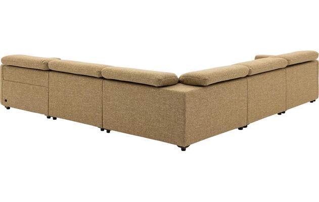 Goossens hoeksalon comoda geel stof - 8260252-gespiegeld-13