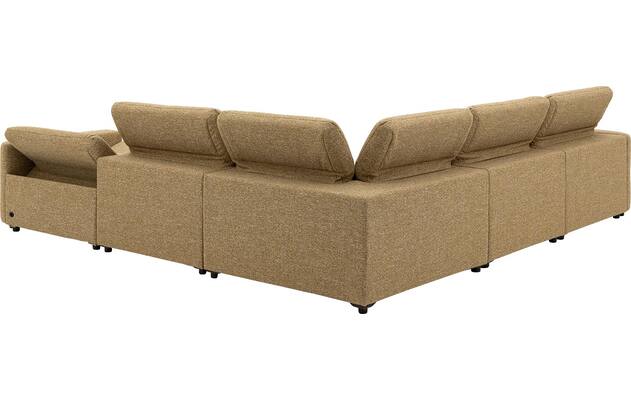 Goossens hoeksalon comoda geel stof - 8260252-gespiegeld-15