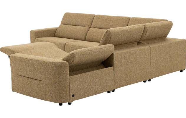 Goossens hoeksalon comoda geel stof - 8260252-gespiegeld-16