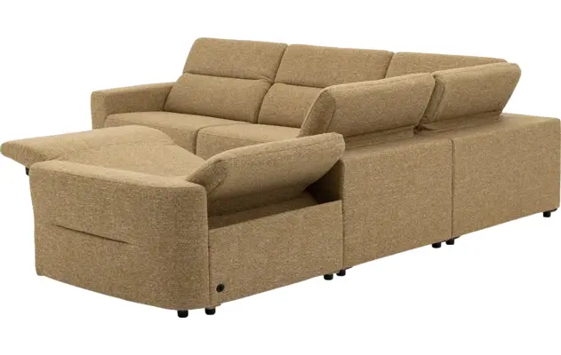 Goossens hoeksalon comoda geel stof - 8260252-gespiegeld-16