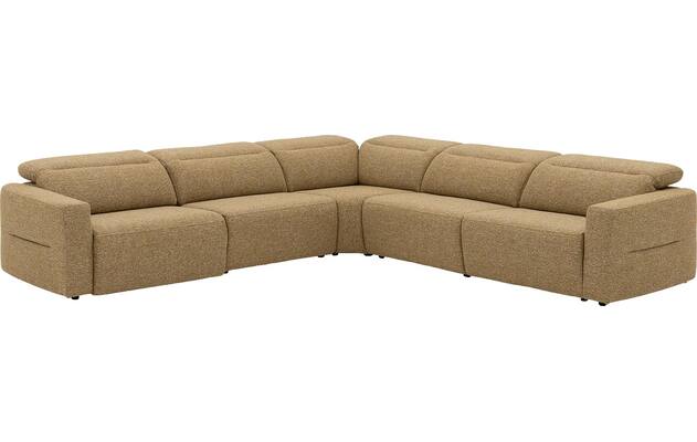 Goossens hoeksalon comoda geel stof - 8260252-goossens-comoda-bank-stof-geel-04