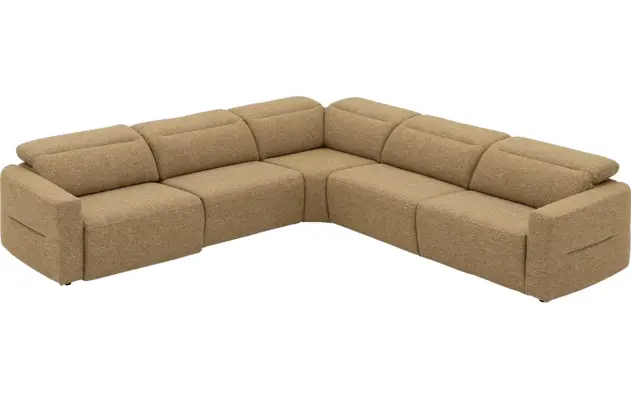Goossens hoeksalon comoda geel stof - 8260252-goossens-comoda-bank-stof-geel-05