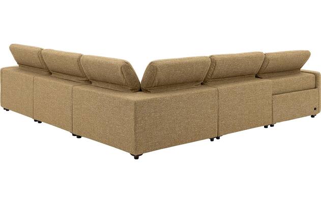 Goossens hoeksalon comoda geel stof - 8260252-goossens-comoda-bank-stof-geel-13