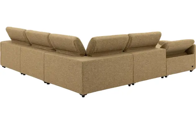Goossens hoeksalon comoda geel stof - 8260252-goossens-comoda-bank-stof-geel-14