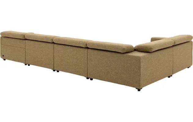 Goossens hoeksalon comoda geel stof - 8260255-gespiegeld-12