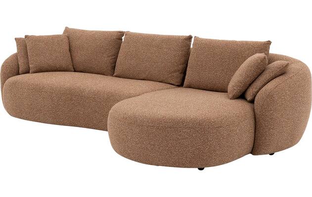 Goossens loungebank ava bruin stof - 8260296-gespiegeld-19