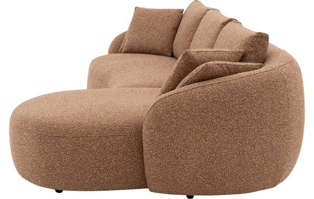 Goossens loungebank ava bruin stof - 8260296-gespiegeld-21
