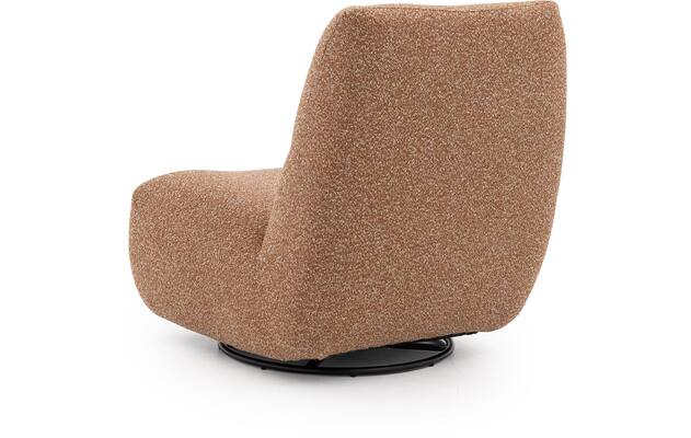 Goossens draaifauteuil ivy bruin stof - 8260344-goossens-ivy-fauteuil-stof-02