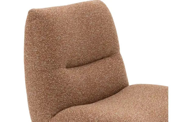 Goossens draaifauteuil ivy bruin stof - 8260344-goossens-ivy-fauteuil-stof-08