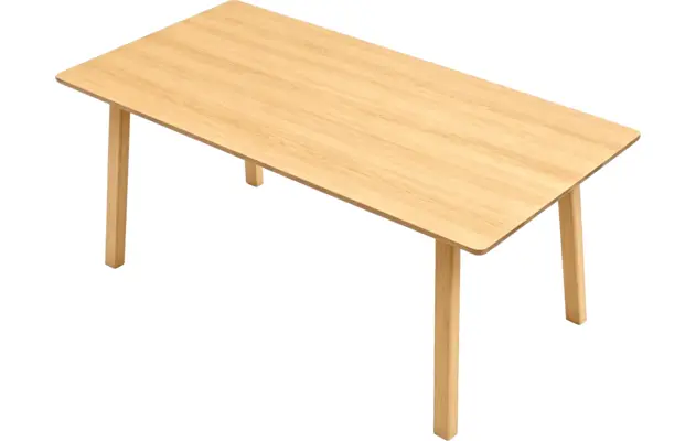 Goossens basic eettafel emilie blank eiken - 8260427-goossens-basic-emilie-eettafel-eiken-blank-04