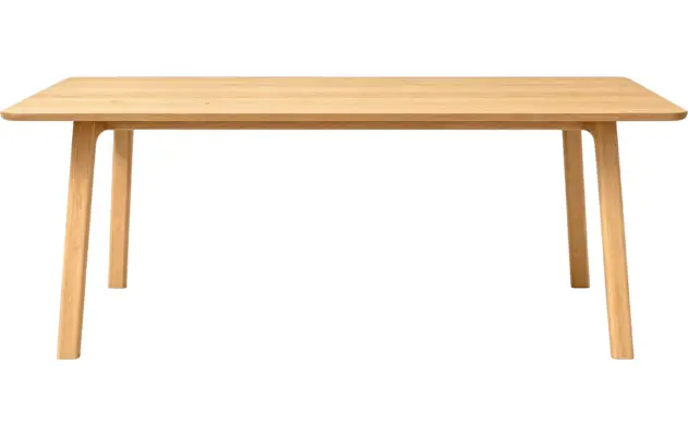 Goossens basic eettafel emilie blank eiken - 8260428-goossens-basic-emilie-eettafel-eiken-blank-02