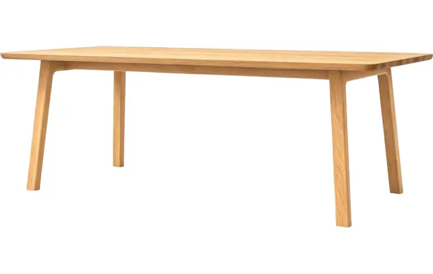 Goossens basic eettafel emilie blank eiken - 8260429-goossens-basic-emilie-eettafel-eiken-blank-05