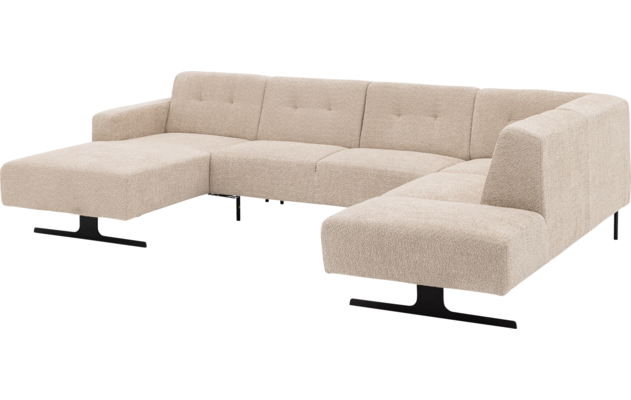 Goossens u bank ares beige stof - 8260600-goossens-ares-bank-stof-beige-05