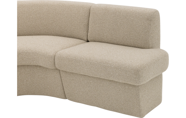 Goossens eetkamer hoeksalon florence beige stof - 8260604-goossens-florence-eetkamerstoel-stof-beige-10