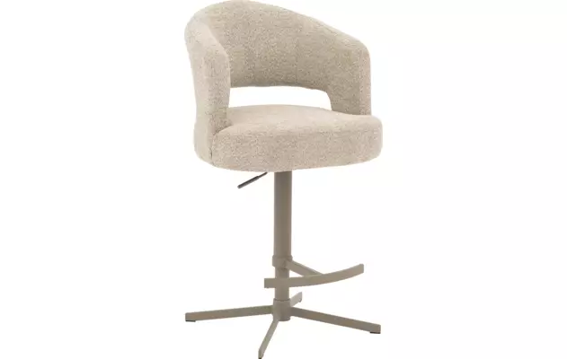 Goossens excellent barkruk roma beige stof - 8260655-goossens-excellent-roma-barstoel-stof-02