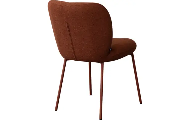 Goossens basic eetkamerstoel eller bruin stof - 8260657-goossens-basic-eller-eetkamerstoel-stof-bruin-03