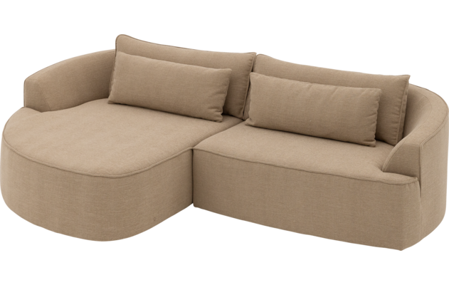 Goossens loungebank silas bruin stof - 8260669-goossens-silas-bank-stof-bruin-06