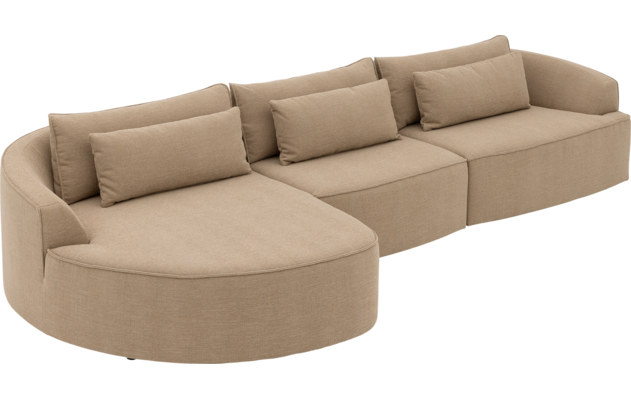 Goossens loungebank silas bruin stof - 8260670-goossens-silas-bank-stof-bruin-06