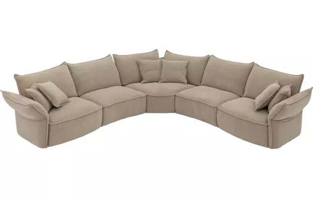 Goossens hoeksalon tess bruin stof - 8260736-goossens-tess-bank-stof-bruin-08