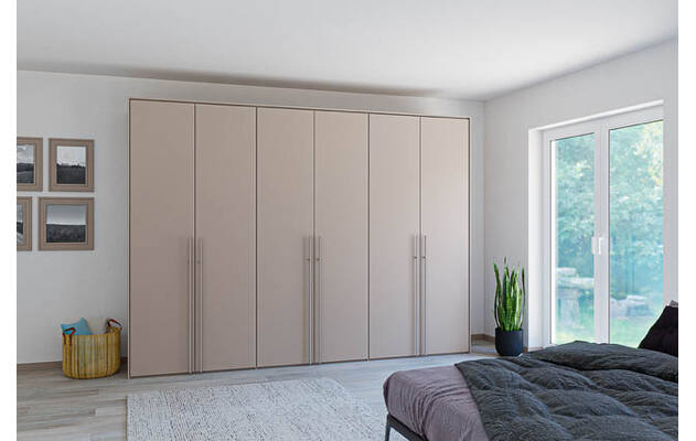 Goossens kledingkast okura bruin hoogwaardig meubelplaat - 8260763-goossens-okura-bruin-draaideuren-16