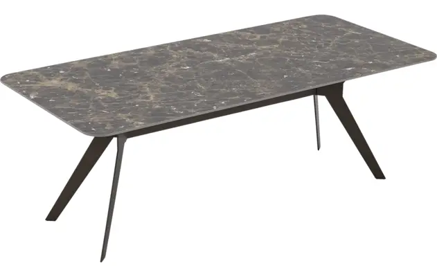 Goossens excellent eettafel pietra bruin keramiek - 8260827-goossens-excellent-pietra-los-blad-keramiek-16