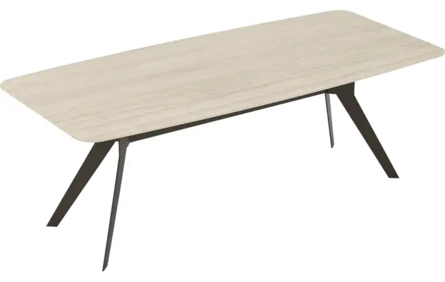 Goossens excellent eettafel pietra beige keramiek - 8260828-goossens-excellent-pietra-los-blad-keramiek-17