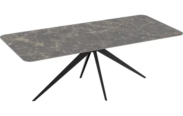 Goossens excellent eettafel pietra bruin keramiek - 8260833-goossens-excellent-pietra-los-blad-keramiek-17