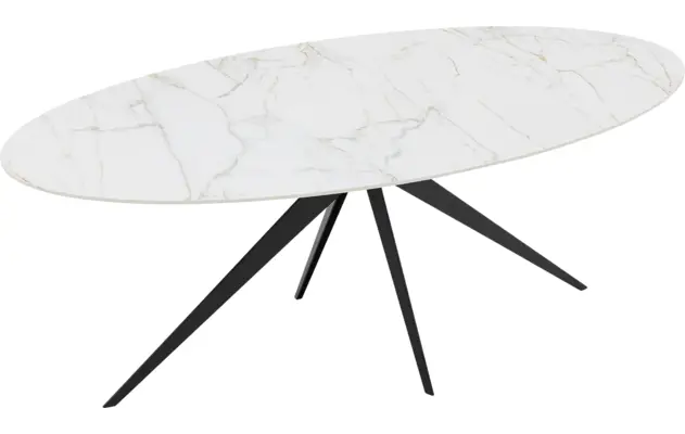 Goossens excellent eettafel pietra wit keramiek - 8260834-goossens-excellent-pietra-los-blad-keramiek-17