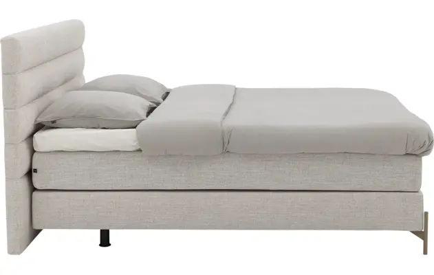 Goossens boxspring compleet quatro compleet beige stof - 8260894-goossens-quatro-boxspring-stof-03